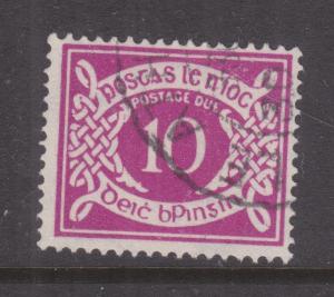 IRELAND, Postage Due, 1965 10d. Bright Purple, used.