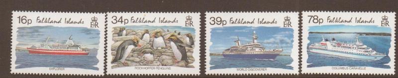 FALKLAND ISLANDS SG687/90 1993 TOURISM MNH