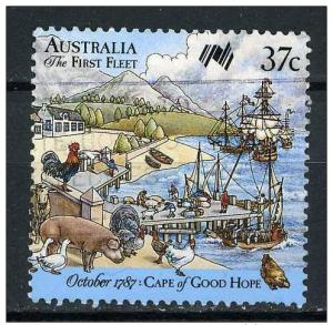 Australia 1987  Scott 1028B used - 1st Fleet at Cape of Good