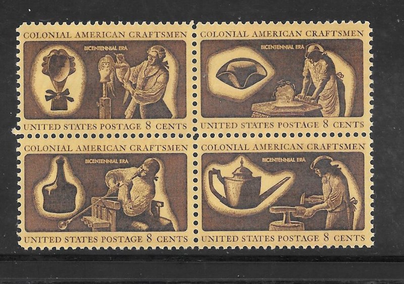 #1456-59 MNH Block of 4