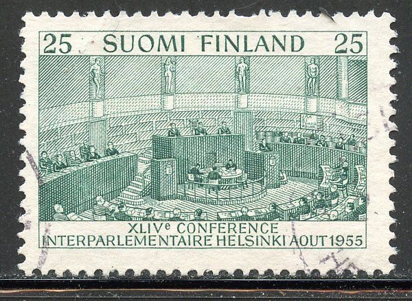 Finland # 329,  Used.