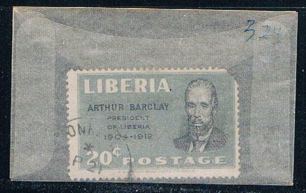 Liberia 324 Used Garretson Gibson 1948 (L0522)