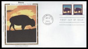 #3467 Bison Colorano FDC
