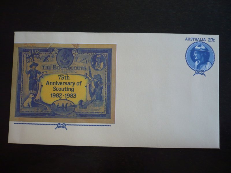 Postal history - Australia - Printed Stamp - Mint First Day Cover