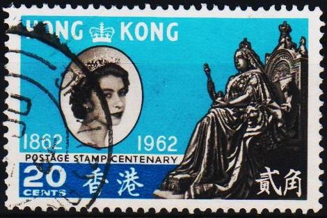 Hong Kong. 1962 20c S.G.194 Fine Used