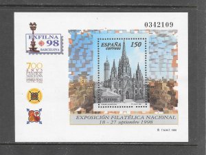 SPAIN -  CLEARANCE #2954 EXFILNA S/S MNH