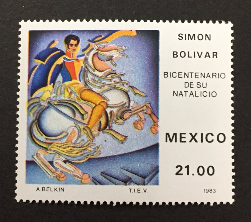 Mexico 1983 #1322, Simon Bolivar, MNH.