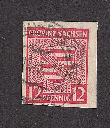 GERMANY - DDR SC# 13N7a F-VF U 1945 Impf.