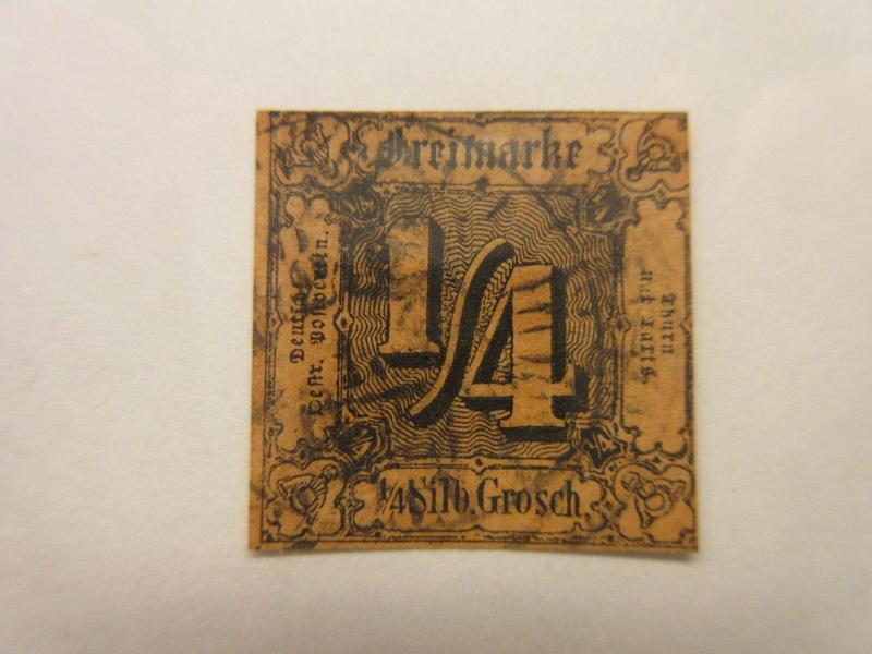 German States THURN and TAXIS  Scott  1  USED  Cat $60