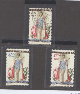 Colombia #697/C317-C318 Unused