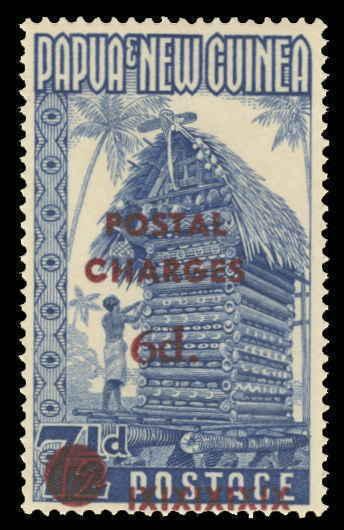 Papua New Guinea Scott J6 Gibbons D1 Mint Stamp