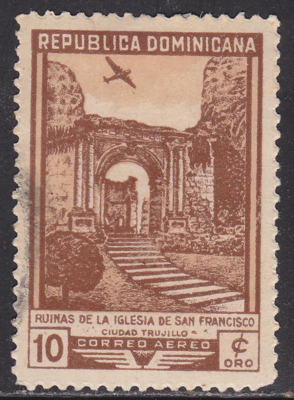 Dominican Republic C71 Church of San Francisco Ruins 1949