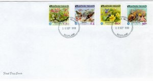 Easdale (local) 1998 MNH 4 values silver overprint