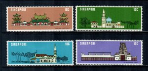 Singapore #299-302  Mint  Scott $2.80