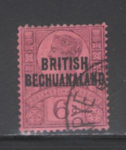 Bechuanaland 1891 Overprint 6p Scott # 36 Used