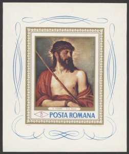 1968 ROMANIA  Scott #2006 Ecce Homo, by Titian