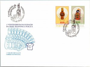 Portugal 1982 FDC -  Centennial - Public Telephone Network - F12522