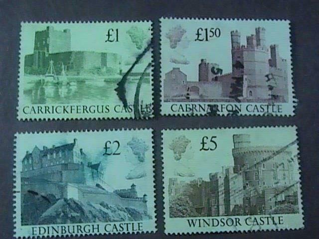 GREAT BRITAIN # 1230-1233-USED-----COMPLETE SET------1988