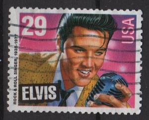 USA 1992 - Scott 2721 Perf. 11 used - 29c, Elvis  