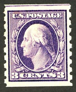 U.S. #394 MINT OG HR