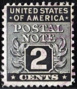 SC#PN2 2¢ Postal Note Single (1945) Used