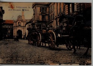 Lithuania Feldpost card 31.7.16 Wilna