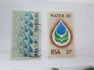 South Africa #359-60 used set  2023 SCV = $0.50