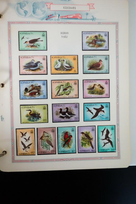 Kiribati Specialty 1970s and 1980s Stamp Collection