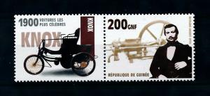 [100224] Guinea 2002 Classic Cars 1900 Knox  MNH