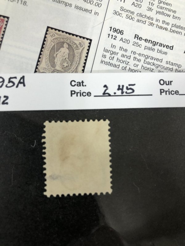 Switzerland 95A Used
