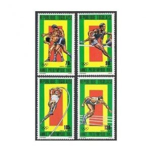 Togo C481-C484,C485,MNH.Michel 1647-1650,Bl.201. Pre-Olympics Los Angeles-1984.