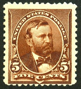 U.S. #223 MINT OG LH