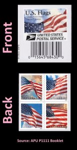 US Old Glory F label block 4 APU MNH 2024 after June 21