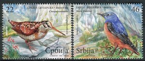 0213 SERBIA 2009 - Serbia-Bulgaria - Joint Issue - Birds - MNH Set