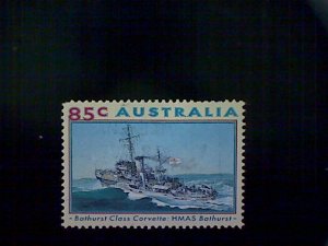 Australia, Scott 1316, used (o), 1993, World War II Ships, HMAS Bathurst, 85¢