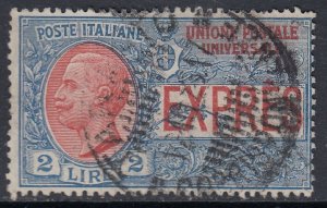 Italy Regno - Sassone Espresso n.13 used original cancel cv 290$