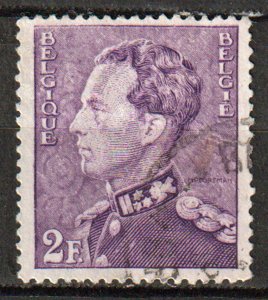 Belgium - Definitive - King Leopold III - # 296 - VG Condition - Used