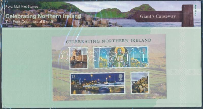 Great Britain Northern Ireland stamp National Day block MNH 2008 Mi 1 WS151525