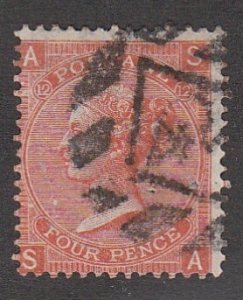 Great Britain # 43, Queen Victoria, used, 10% Cat