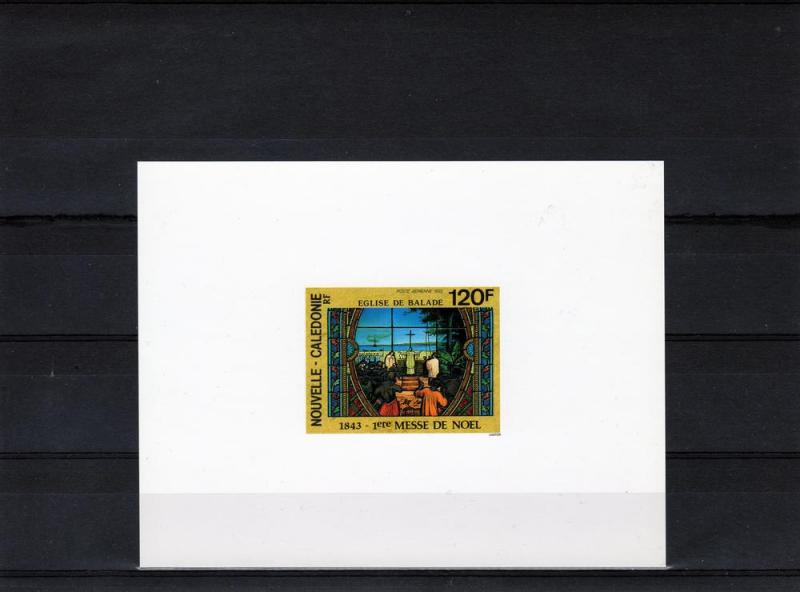 New Caledonia 1993 Christmas-Church Balade Deluxe SS Sc#C256