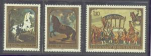 LIECHTENSTEIN  660-62 MNH 1978 PAINTINGS