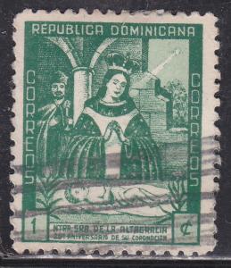 Dominican Republic 384 Virgin of Altagracia 1942