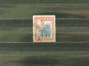 6206   Fiji   Used # 123   Sugar Cane        CV$ 13.00