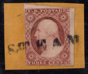 U.S. - 11a - Steamship cancel