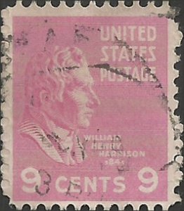 # 814 USED WILLIAM H. HARRISON