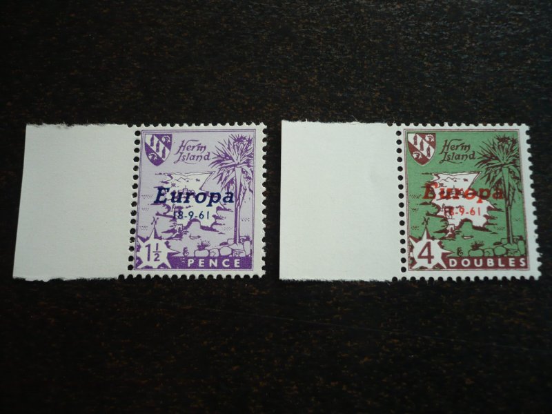 Europa 1961 - Herm Island Cinderellas