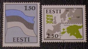 Estonia Scott #209-210 mnh