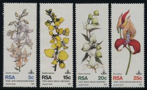 South Africa 553-6 MNH Flowers