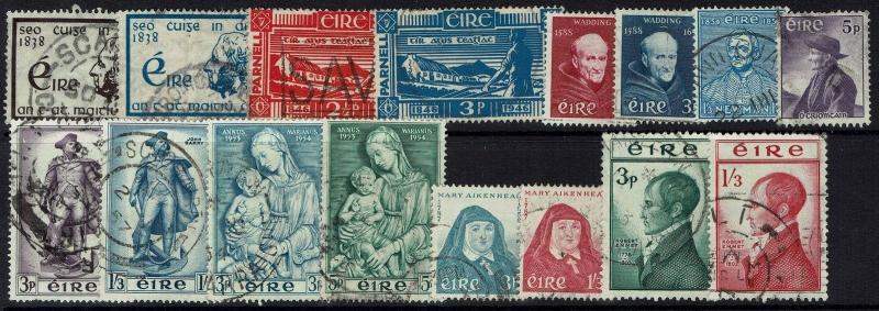 Ireland 16 Better, Used Stamps -  Lot 112916