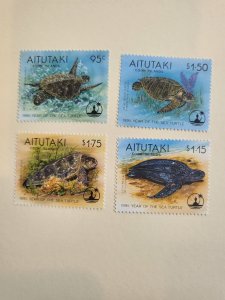 Stamps Aitutaki Scott #513-6 nh